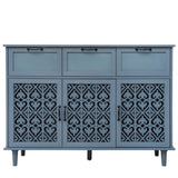 3 Door 3 Drawer Cabinet, American Furniture, Suitable for Bedroom, Living Room, Study W688124215
