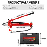 Power Hydraulic Ram Cylinder Jack Single-Acting Mini Jack, Porta Power Kit, Stroke for W1239P170233