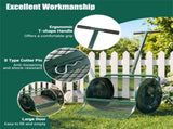 27"16" Lawn Fertilizer Spreader with Diamond Mesh Clump-Free Garden Compost Spreader 22173685