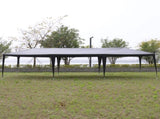 10'x30' Outdoor Party Tent with 8 Removable Sidewalls, Waterproof Canopy Patio 73401213