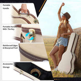 41" Folk Guitar Hardshell Carrying Case Fits Most Acoustic Guitars Microgroove 26215051