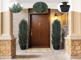 6FT detachable Artificial green pine and cypress tall simulation plant for indoor and outdoor W2945P322224