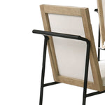 ZUN Torrance Set of 2 Oak Finish 18.5" Dining Chairs B061P159841