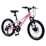 ZUN Mountain Bike for Girls and Boys Mountain 20 inch shimano 7-Speed bike W101963862