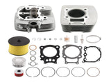 Top End Kit 78.5mm Bore Cylinder Head Piston Kit fit for 00-06 Honda Rancher TRX350 34964406