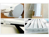 92" 169 80" x 45" Viewing Area Motorized Projector Screen with Remote Control Matte White 38942833