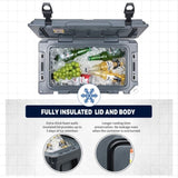 30Qt New Gray Insulated Box T2602P171053