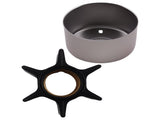 Complete Impeller Water Pump Kit fit for Mercury 65-225HP 1970-1990 18-3517 49102871