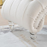 Tufted Armless Chaise Lounge W68056671