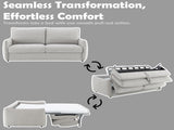 Jinn Beige Chenille Sofa w/Sleeper B2758P509294