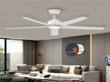 52 inch Ceiling Fans with Lights, Large Air Volume Ceiling Fans with Reversible Quiet DC Motor and 51465188