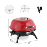 Electric Countertop BBQ Grill, Portable Double Layer Indoor/Outdoor Electric Grill for Indoor & 18260520