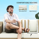 Rattan Three-Seat Sofa 83187052