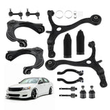 ZUN 14pcs Suspension Kit Front Upper & Lower Control Arms For Honda Accord 2008-2012 12979580