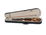 New 3/4 Acoustic Violin Case Bow Rosin Natural 19196091