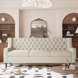 78.75'' 3-Seater Sofa, Button Tufted Backrest with Comfy Cushion, Mid Century Modern Couches for W680P188556