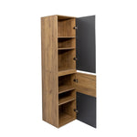 ZUN Freestanding Cabinet with adjustable Shelves and two Doors for Kitchen, Dining Room,living room W331P208820