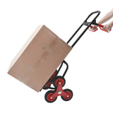Folding Stair Climbing Dolly, 330 Lb Capacity Manual Truck Heavy-Duty Stair Climbing Hand Truck W206P294897