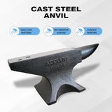Single Horn Anvil 66Lbs Cast Steel Anvil Blacksmith for Sale Forge Tools and Equipment Anvil Rugged W2885P203678