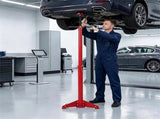 Adjustable Underhoist Support Jack Stand, 1654 LBS Max Load Triangular Base Hoist Support Stand with 69383809