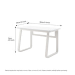 ZUN L31.5inch Computer Desk Modern Simple Style Desk for Home Office, Small Writing Table Study Corner W2781P191990