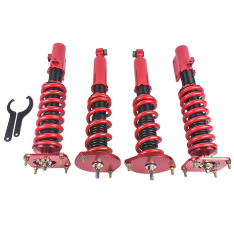 ZUN 4x Coilovers Struts Shock Suspension Kit Front Rear for Mazda RX7 RX-7 FC FC3S 1986-1991 89227404