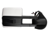 Heated Mirror fit for Chevrolet Avalanche 2007-2013 White Extendable YH-3351 62355055