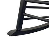 BALCONY PORCH ADULT ROCKING CHAIR - BLACK W49540380