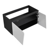 40'' Floating Wall-Mounted Bathroom Vanity & Soft-Close Cabinet Door W999P146430