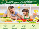 28PCS Knife Set - Kids Knifes for Real Cooking, Montessori Kids Kitchen Knife Set with Cutting Board 63903523