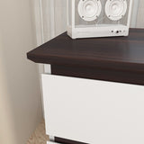 ZUN 6-Drawer Double Dresser with Wide Drawers,White Dresser Bedroom, Wood Storage Chest of Drawers 22534824