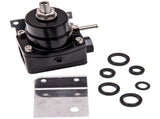 Adjustable Fuel Pressure Regulator kit 100psi Guage AN6 Fitting 07062953