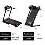 ZUN Folding Treadmills for Home - 3.5HP Portable Foldable with Incline, Electric Treadmill for Running 49905196