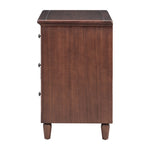 ZUN 3-Drawer Nightstand Storage Wood Cabinet 63404507