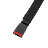 2pcs Seat Belt 3 Point Universal Retractable Safety Belt Black 49961010