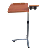 ZUN Home Use Multifunctional Lifting Computer Desk Brown 33725611