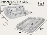 Double human dog bed,Lazy sofa ,Loveseat,Fits You & Pets,Extra Large W1628P348792