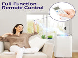 Portable Air Conditioner, Remote Control, 3 Modes, 24H Timer, Complete Window Installation Kit 53039661