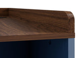 Corner Cabinet, Corner Storage Shelf with USB Ports and Outlets Industrial Organizer for Small Space W6018P577720