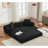 78.5" Folding Out Sleeper Sofa Bed,4-in-1 DIY Combination W1628P216720