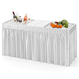 5 FT party picnic table/double sink ice cooling table 18397469