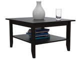 Danvers Rectangle Coffee Table Black Wengue B06280333