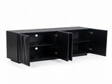 60'' Mid Century Sideboard Buffet Cabinet with 3D,Kitchen Storage Cabinet Credenza with 4 W2263P500188