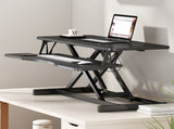 32" Desk Converter,Home Office Height Adjustable Standing Desk Converter,Dual Monitor and Laptop 96096831