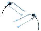 Front Left & Right Power Window Regulators w/ Motor Fit for Freightliner Cascadia Bolt On Electric 31336969