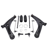 ZUN Front Lower Control Arms Tie Rods Sway Bars Kit for Mitsubishi Outlander 2007-17 26768030