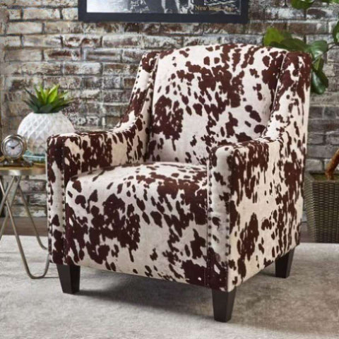 ZUN Comfy Accent Chair with Tufted Backrest, Bedroom Single Seat Arm Chair with Wooden Legs, Modern Side 59995.00NVLT