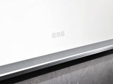 84 x 48 Inch LED Bathroom Mirror with Aluminum Frame, Wall Mounted Vanity Mirror, Anti-Fog, Memory, W2287P279143
