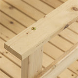 5 ft Wooden Garden Bridge Arc Footbridge 30604420