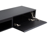 Floating TV Stand Wall Mounted with 20 Color LEDs,63" Modern TV Stand, Floating TV Cabinet 04700679